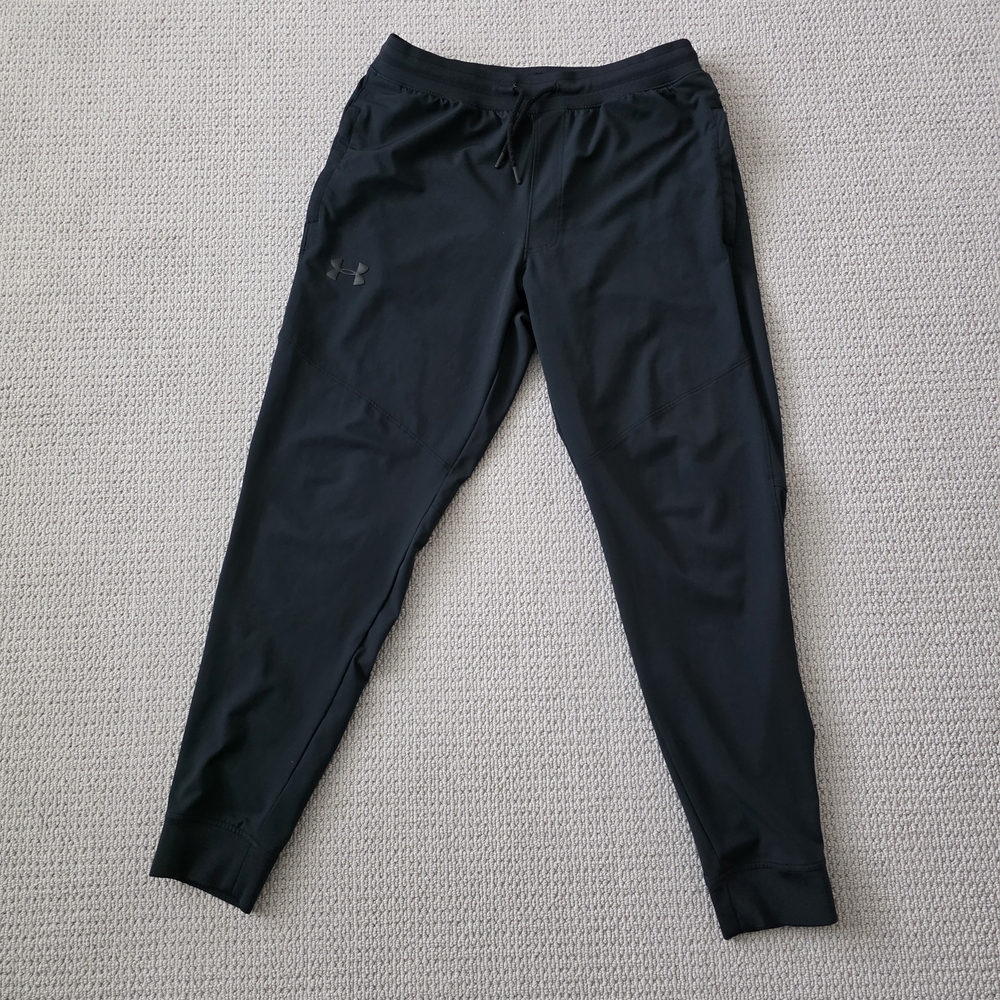 MENS Under Armour HeatGear Fitted Sweatpants LARGE